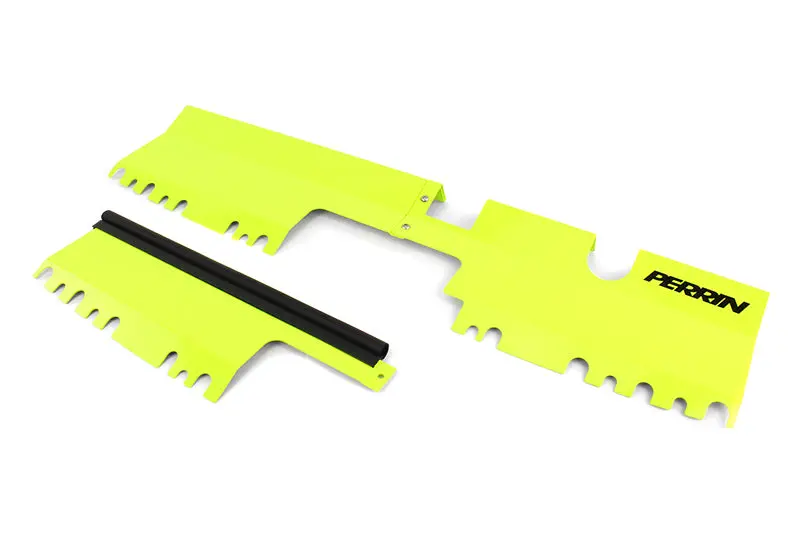 Perrin PERPSP-ENG-512NY 15-21 WRX/STI Radiator Shroud (With/Without OEM Intake Scoop) - Neon Yellow №3