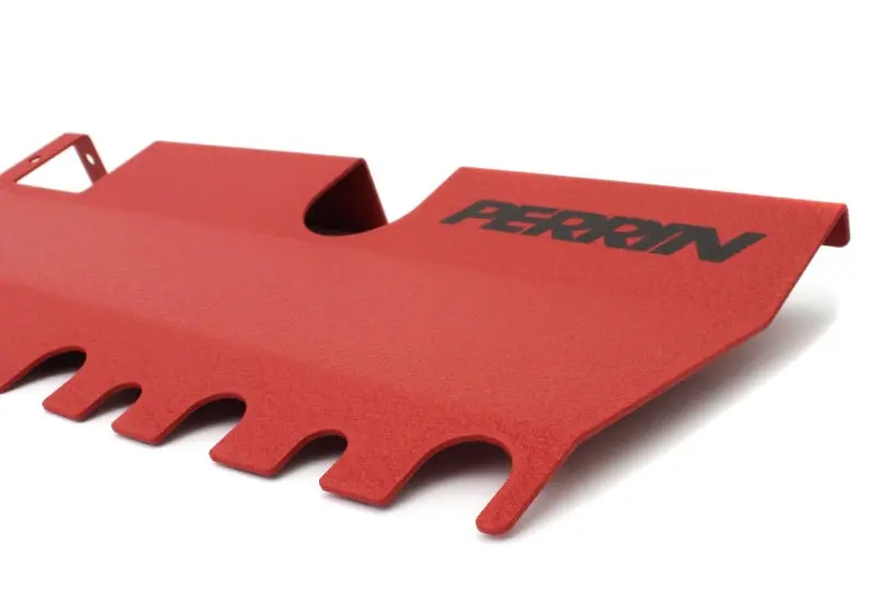 Perrin PERPSP-ENG-512RD 15-21 WRX/STI Radiator Shroud (With/Without OEM Intake Scoop) - Red №5