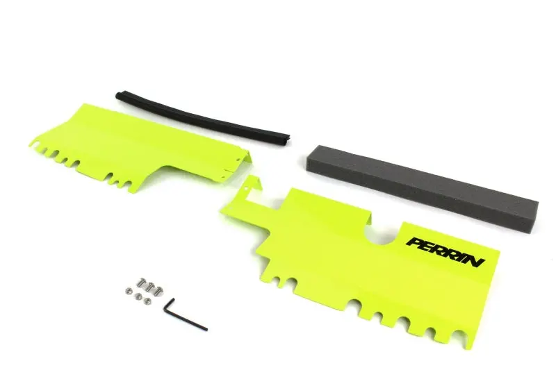 Perrin PERPSP-ENG-512-2NY 15-21 WRX/STI Radiator Shroud (Without OEM Intake Scoop) - Neon Yellow №4