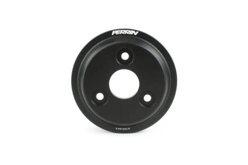 Perrin PERPSP-ENG-112BK 15-22 Subaru WRX / 14-18 FXT / 18-21 Crosstrek Lightweight Water Pump Pulley - Black №1