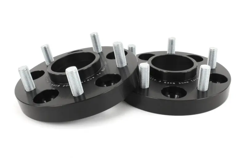 Perrin PERPHP-WHL-020BK 17-18 Honda Civic Si 64.1mm Hub 5x114.3 20mm Wheel Spacers (One Pair) №2