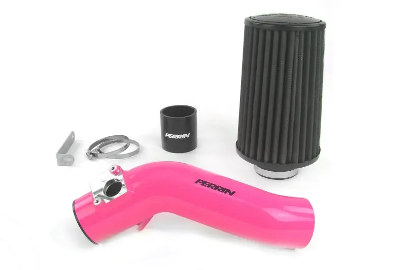 Perrin PERPSP-INT-326HP 18-21 Subaru STI Cold Air Intake - Hyper Pink