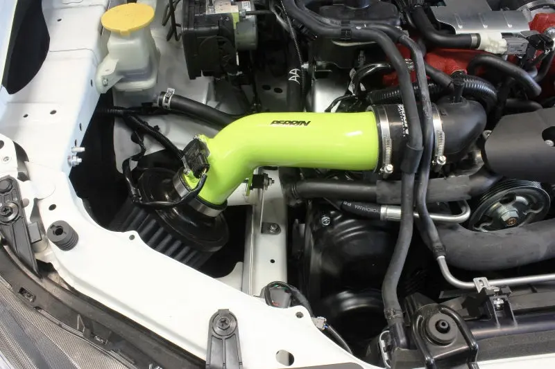 Perrin PERPSP-INT-326NY 18-21 Subaru STI Cold Air Intake - Neon Yellow