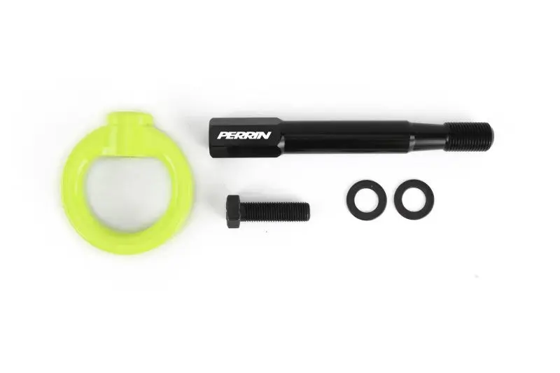 Perrin PERPSP-BDY-235NY 18-21 WRX/STI / 13-20 BRZ / 17-20 Toyota 86 Front Tow Hook Kit - Neon Yellow №9