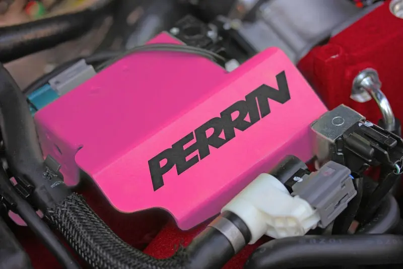 Perrin PERPSP-ENG-161HP 2008+ STI Boost Control Solenoid Cover (Cartridge Type EBCS) - Hyper Pink №3