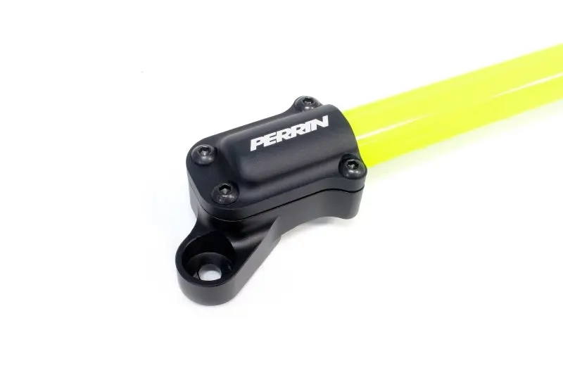 Perrin PERPSP-SUS-066NY 2013+ BRZ/FR-S/86/GR86 Strut Brace - Neon Yellow Wrinkle №2