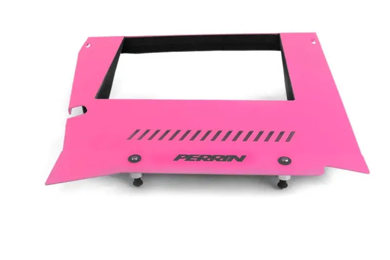 Perrin PERPSP-ENG-165HP 2015+ Subaru WRX Engine Cover Kit (Intercooler Shroud + Pulley Cover) - Hyper Pink №2