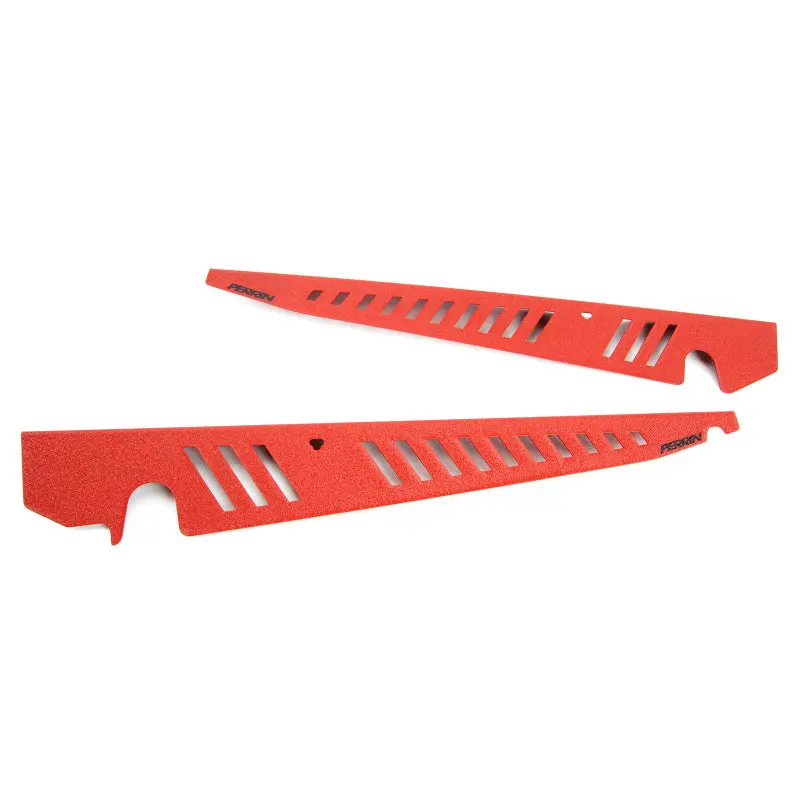 Perrin PERPSP-ENG-550RD 2015+ Subaru WRX/STI Fender Shroud Set - Red №2