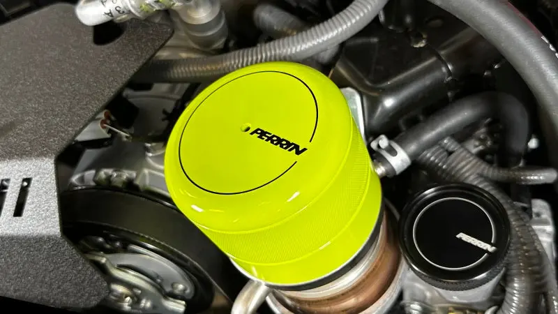 Perrin PERPSP-ENG-716NY 2015+ Subaru WRX/STI Oil Filter Cover - Neon Yellow №2