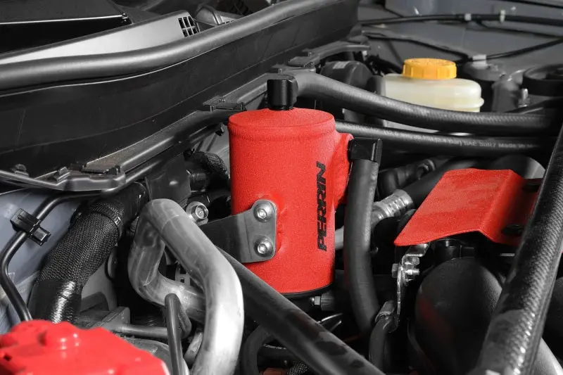 Perrin PERPSP-ENG-612RD 22-23 Toyota GR86 / 13-16 Scion FR-S / 13-23 Subaru BRZ Air Oil Separator - Red №10