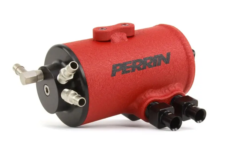 Perrin PERPSP-ENG-612RD 22-23 Toyota GR86 / 13-16 Scion FR-S / 13-23 Subaru BRZ Air Oil Separator - Red №2