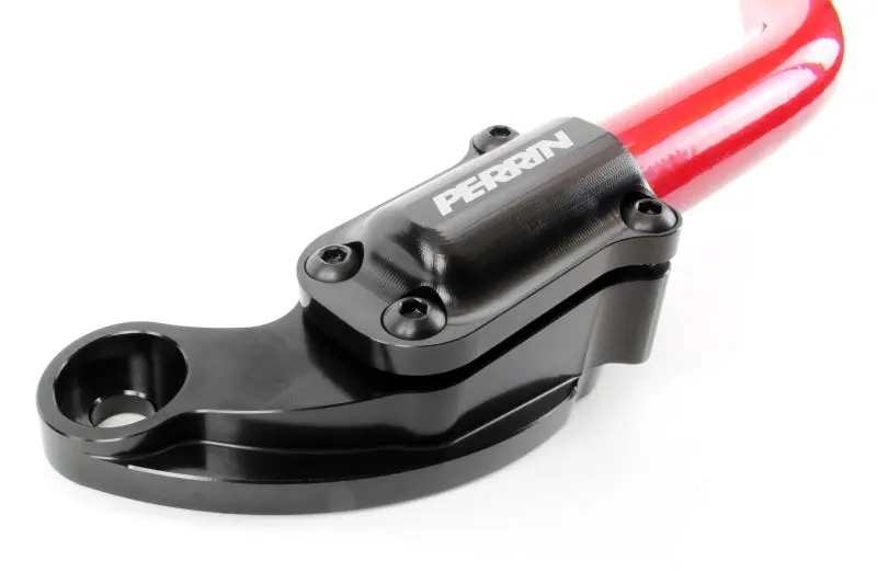 Perrin PERPHP-SUS-050GRD Honda Civic Type R / Si Front Strut Brace - Glossy Red W/ Black Feet №7