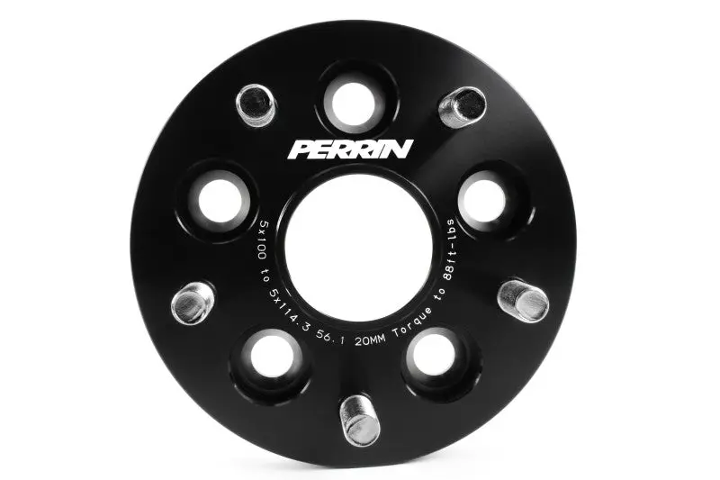 Perrin PERPSP-WHL-220BK Wheel Adapter 20mm Bolt-On Type 5x100 To 5x114.3 W/ 56mm Hub (Set Of 2) №7