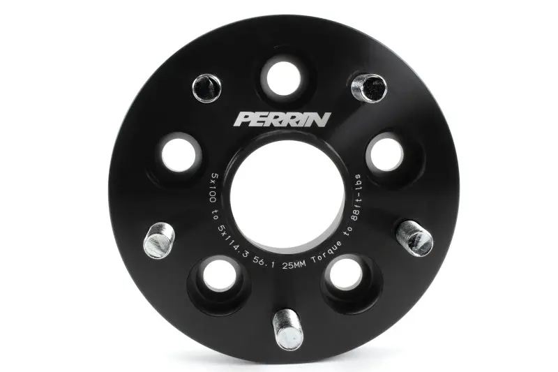 Perrin PERPSP-WHL-226BK Wheel Adapter 25mm Bolt-On Type 5x100 To 5x114.3 W/ 56mm Hub (Set Of 2) №3