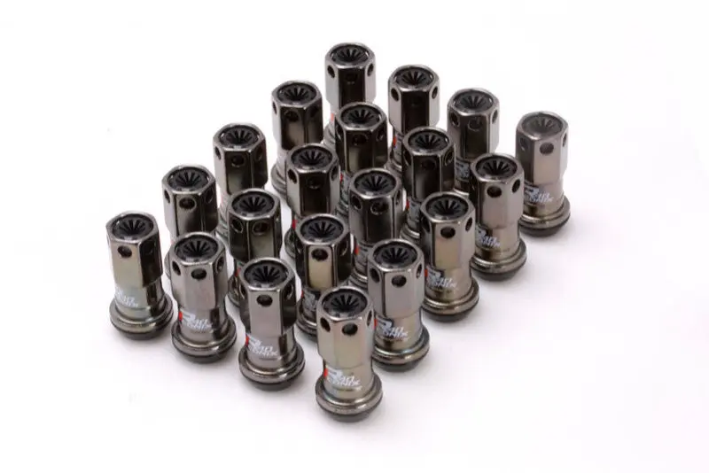 Project Kics PJKWRIF03CK 12X1.25 R40 Iconix Classical Lug Nuts W/ Black Plastic Cap - 20 - No Locks №2