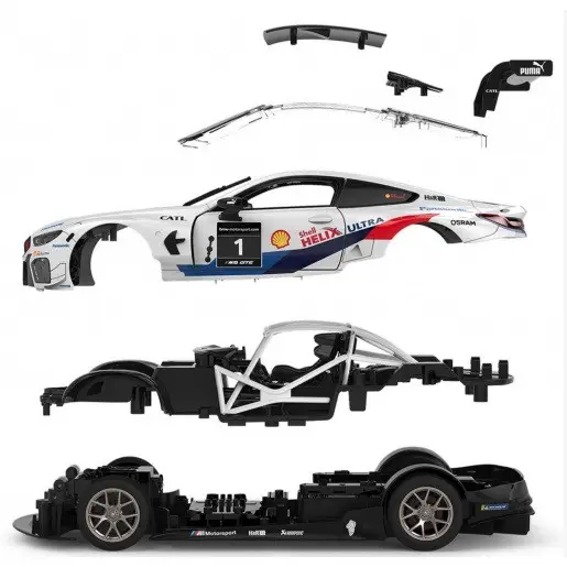 Радіокерована модель конструктор BMW M8 GTE RADIO REMOTE CAR, SCALE 1:18 80445A627A0 №4