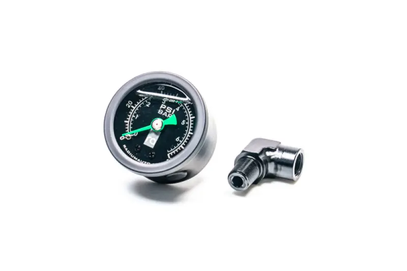 Radium RAD20-0407 Engineering 0-100 PSI Fuel Pressure Gauge With 90 Degree Adapter