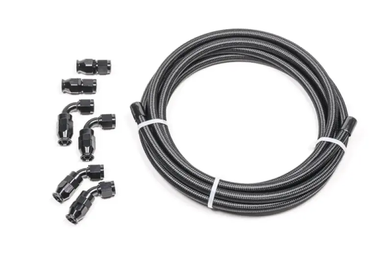 Radium RAD20-0638 Engineering 6AN Universal DIY PTFE Hose Kit - Black