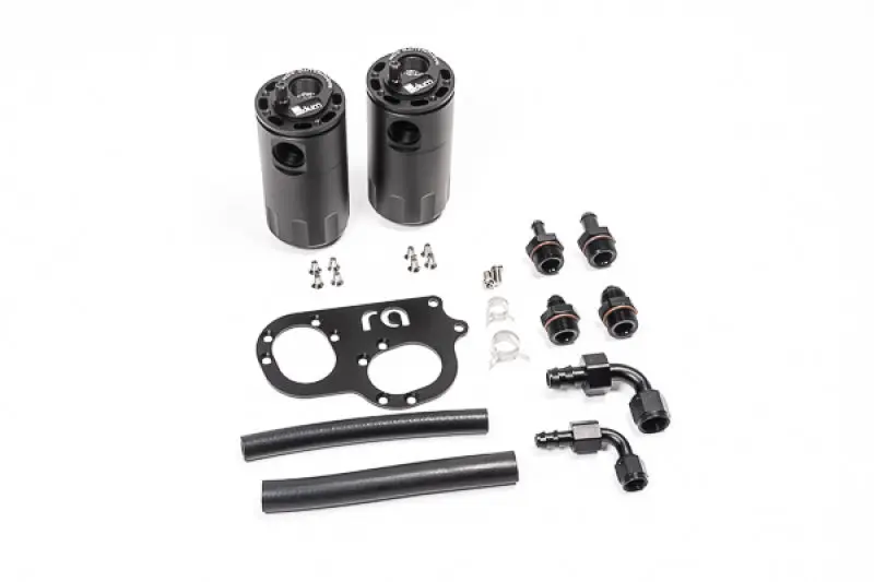 Radium RAD20-0019-FL Engineering Lotus Elise/Exige (2ZZ-GE) Dual Catch Can Kit Fluid Lock