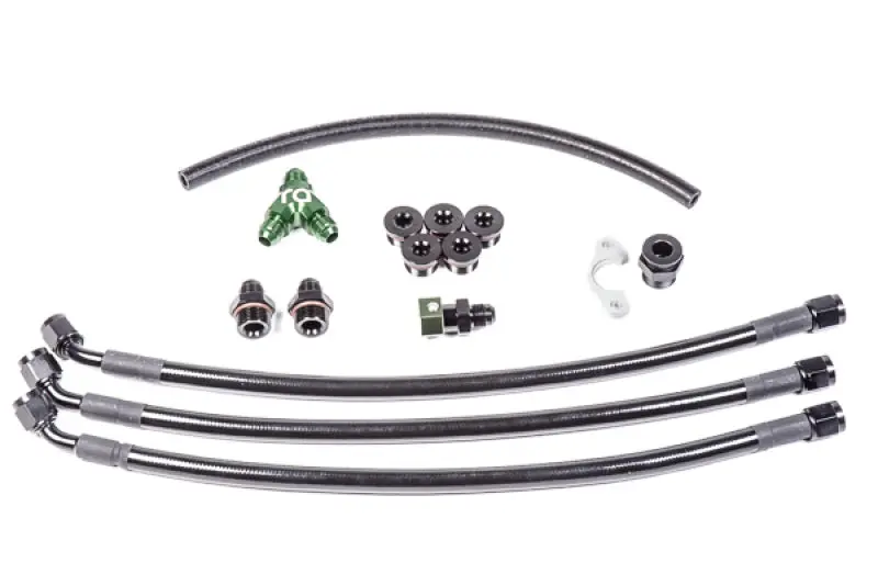 Radium RAD20-0468 Engineering Nissan VQ35DE Fuel Rail Plumbing Kit