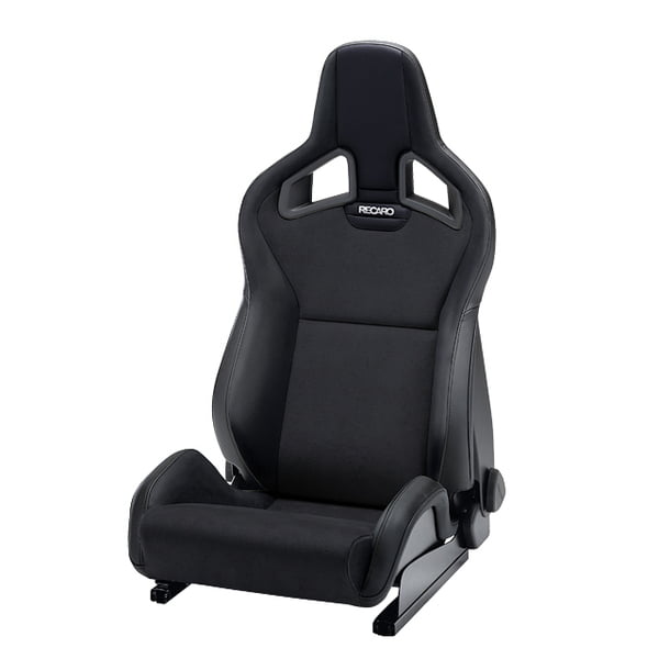 RECARO 410.00.1575 Кресло левое Sportster CS (Черная кожа+алькантара)