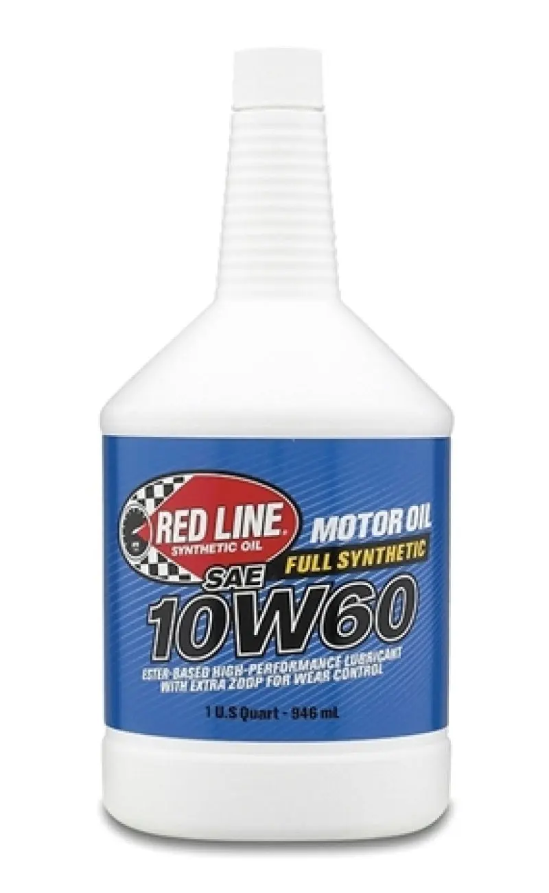 Red Line Oil RED11704 10W60 Motor Oil - Quart №1