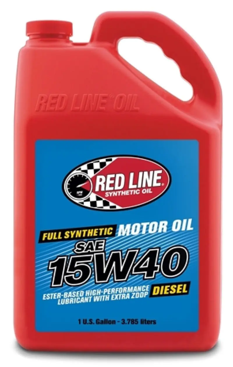 Red Line Oil RED21405 15W40 Diesel Oil - Gallon №1