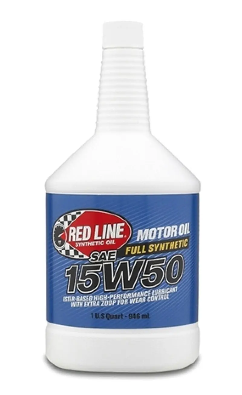 Red Line Oil RED11504 15W50 Motor Oil - Quart