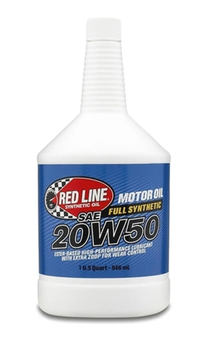 Red Line Oil RED12504 20W50 Motor Oil - Quart