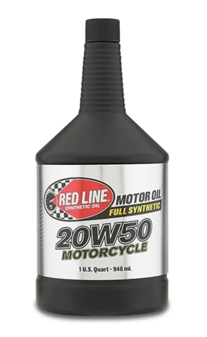 Red Line Oil RED42504 20W50 Motorcycle Oil - Quart