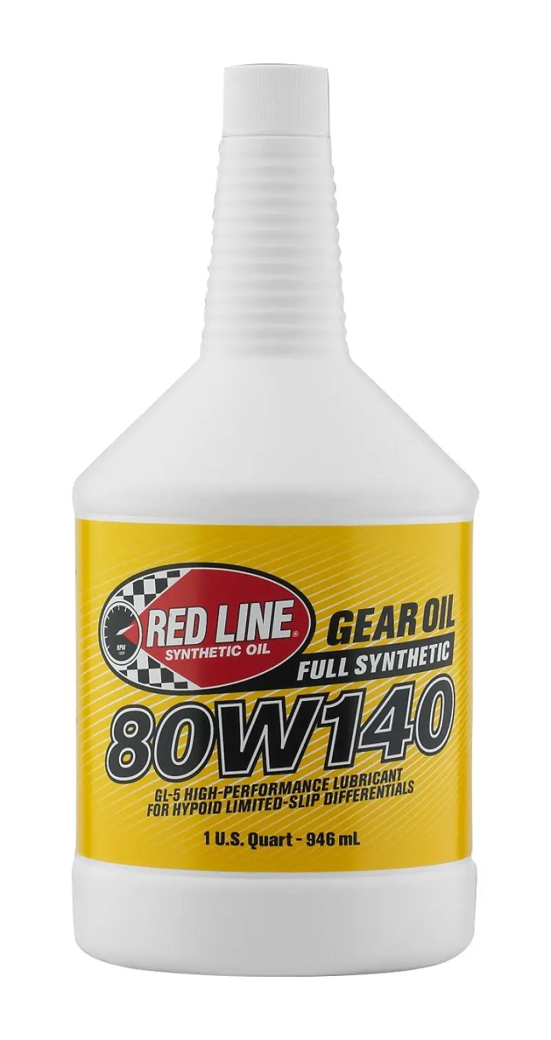 Red Line Oil RED58104 80W140 GL-5 Gear Oil - Quart