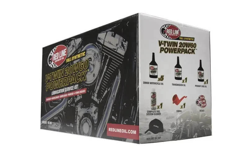 Red Line Oil RED90231 Big Twin 20W60HD PowerPack