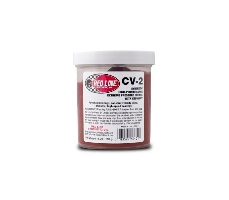 Red Line Oil RED80401 CV-2 Grease W/Moly - 14oz. Jar №1