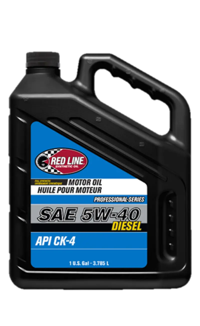 Red Line Oil RED12715 Pro-Series Diesel CK4 5W40 Motor Oil - Gallon