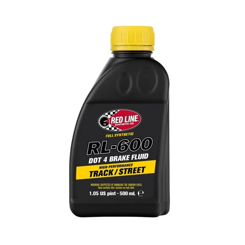 Red Line Oil RED90404 RL-600 Brake Fluid DOT 4