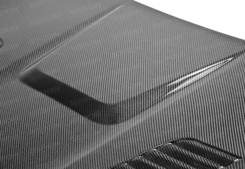 Seibon 10-13 BMW 5 Series and M5 Series (F10) GTR-Style Carbon Fiber Hood №5