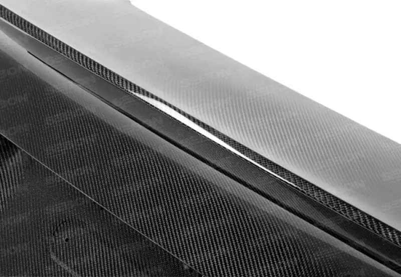 Seibon 12-13 BMW F30 CSL Style Carbon Fiber Trunk - Shaved №2