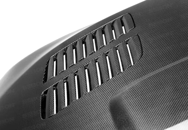 Seibon 12-13 BMW F30 GTR-Style Carbon Fiber Hood №1