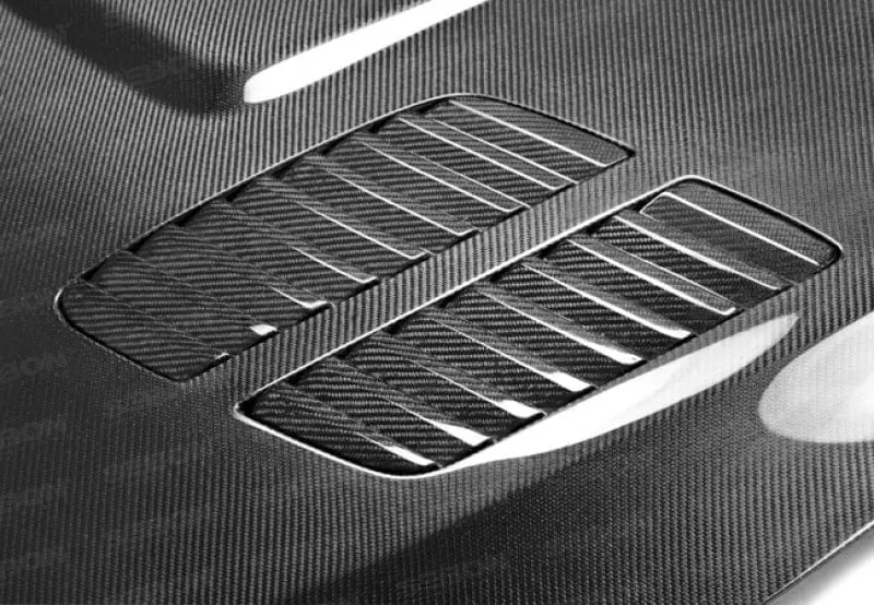 Seibon 12-13 BMW F30 GTR-Style Carbon Fiber Hood №2