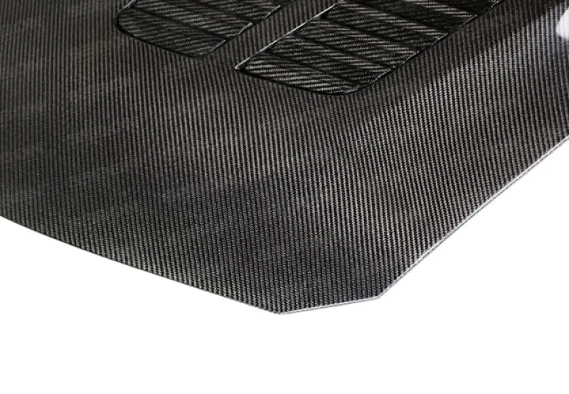 Seibon 12-13 BMW F30 GTR-Style Carbon Fiber Hood №4