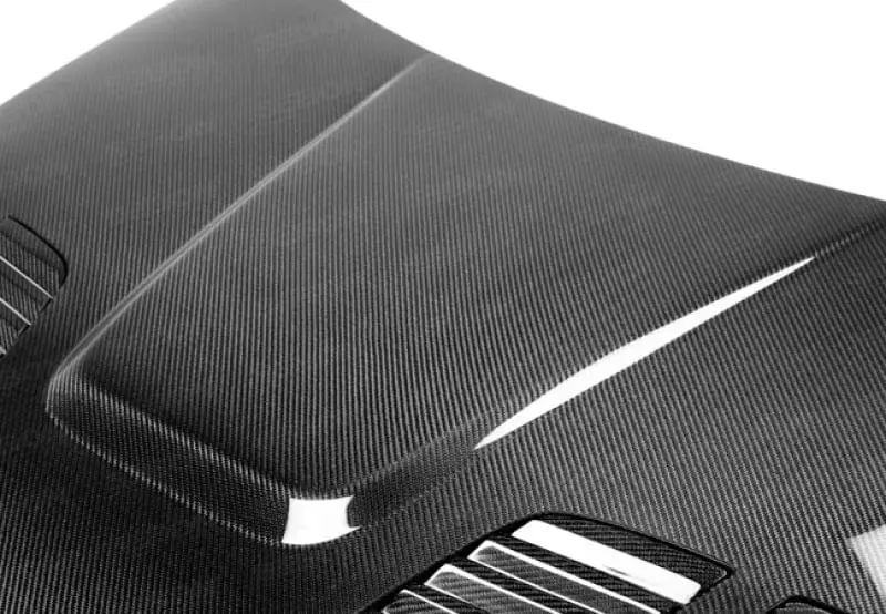 Seibon 12-13 BMW F30 GTR-Style Carbon Fiber Hood №5