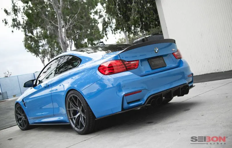 Seibon 15-18 BMW F82 M4 C-Style Carbon Fiber Rear Spoiler №2