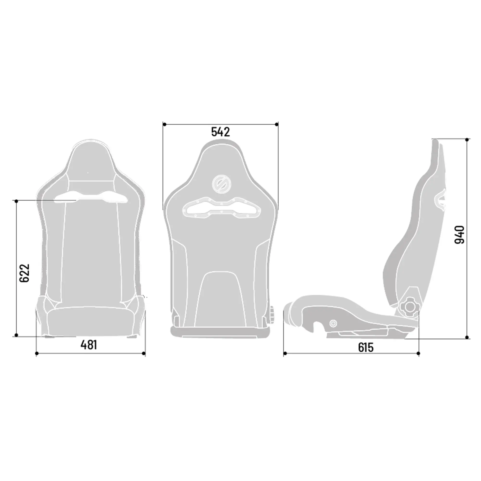 SPARCO 00974ZNRDX Кресло / сиденье SPX (тюнинг), карбон, правое №5