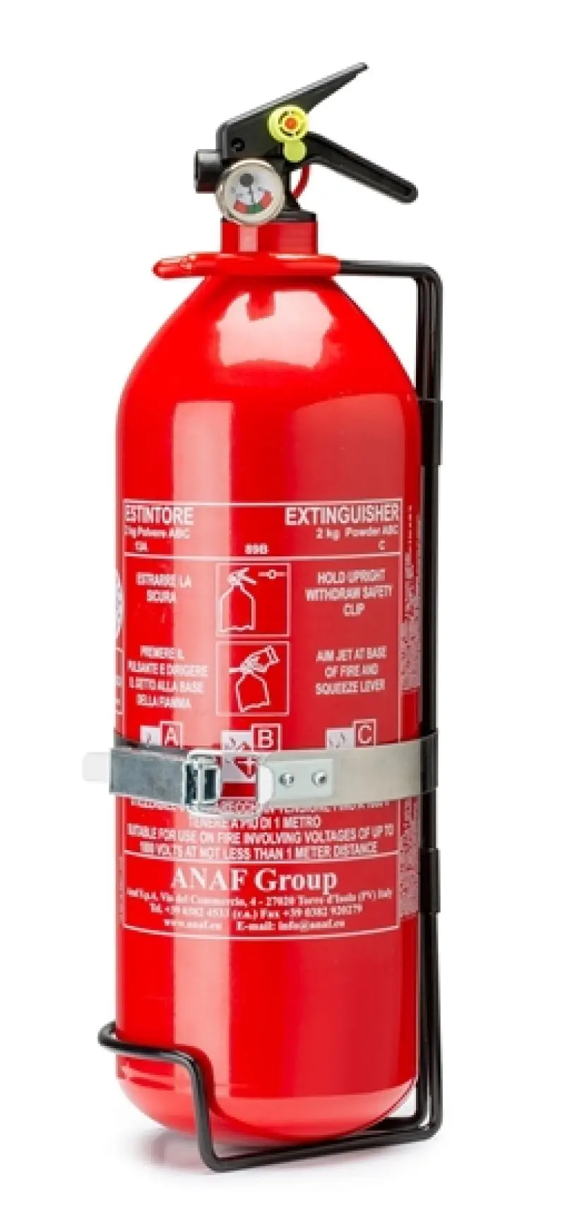 Sparco SPA014773BSS2 2 Liter Handheld Steel Extinguisher №1