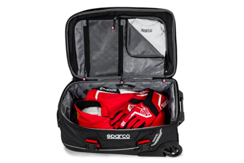 Sparco SPA016438NRSI Bag Tavel BLK/SIL