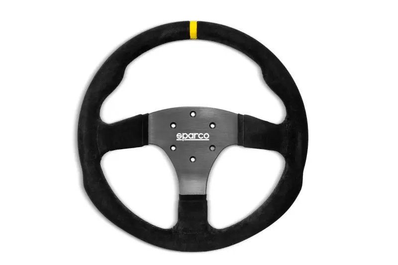 Sparco SPA015R330PSO Steering Wheel R330B Suede W/ Button