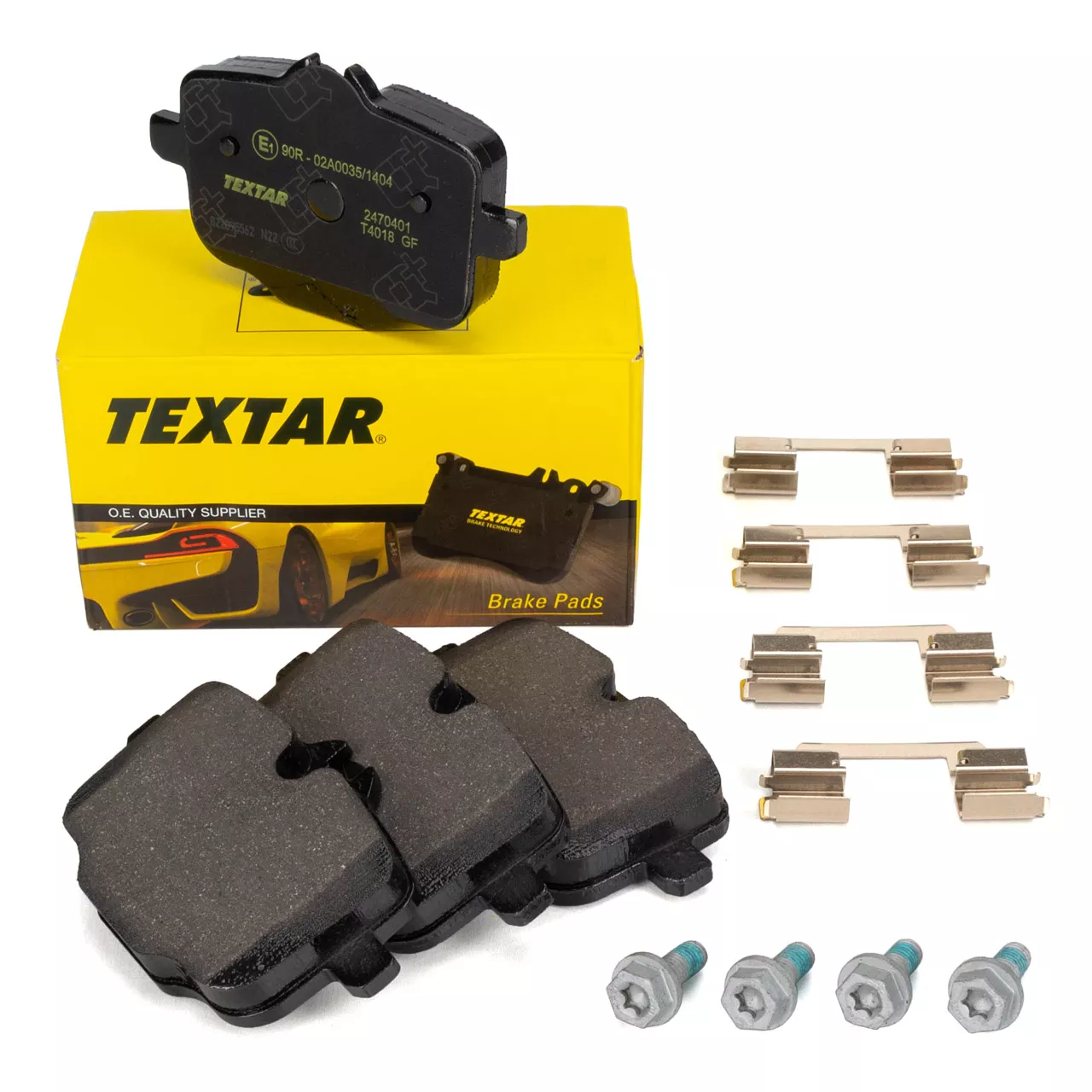 TEXTAR 2470401 Гальмівні колодки задні для BMW 5 (G30, F90), 7 (G11, G12), X5 (G05, F95)