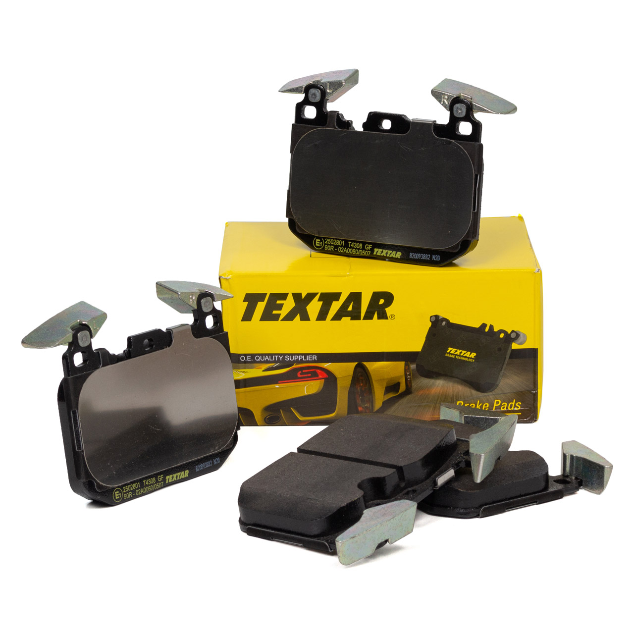 TEXTAR 2502801 Гальмівні колодки передні для M3 (F80), 340 i (F30, F35), M2 (F87), M 240 i xDrive (F22)
