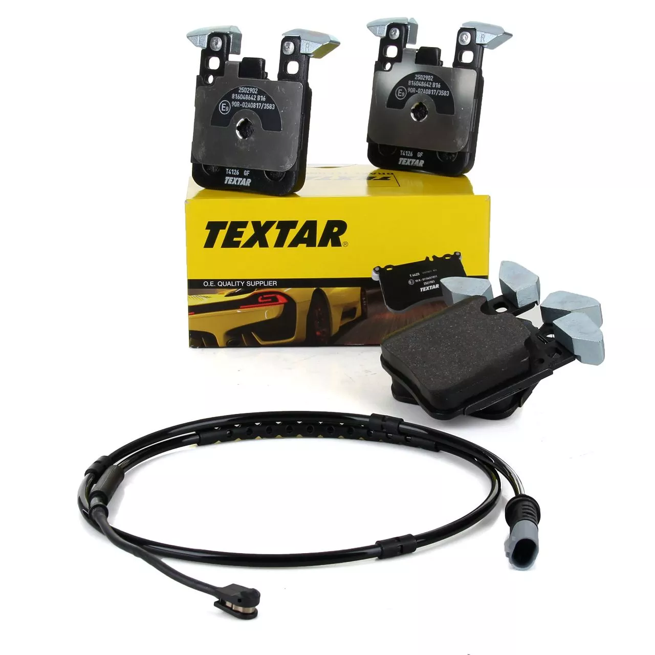 TEXTAR 2502902 Тормозные колодки задние для BMW 1 (F20, 21), 2 (F22, F23), 3 (F30, F31), 4 (F32, F33) M-Technik