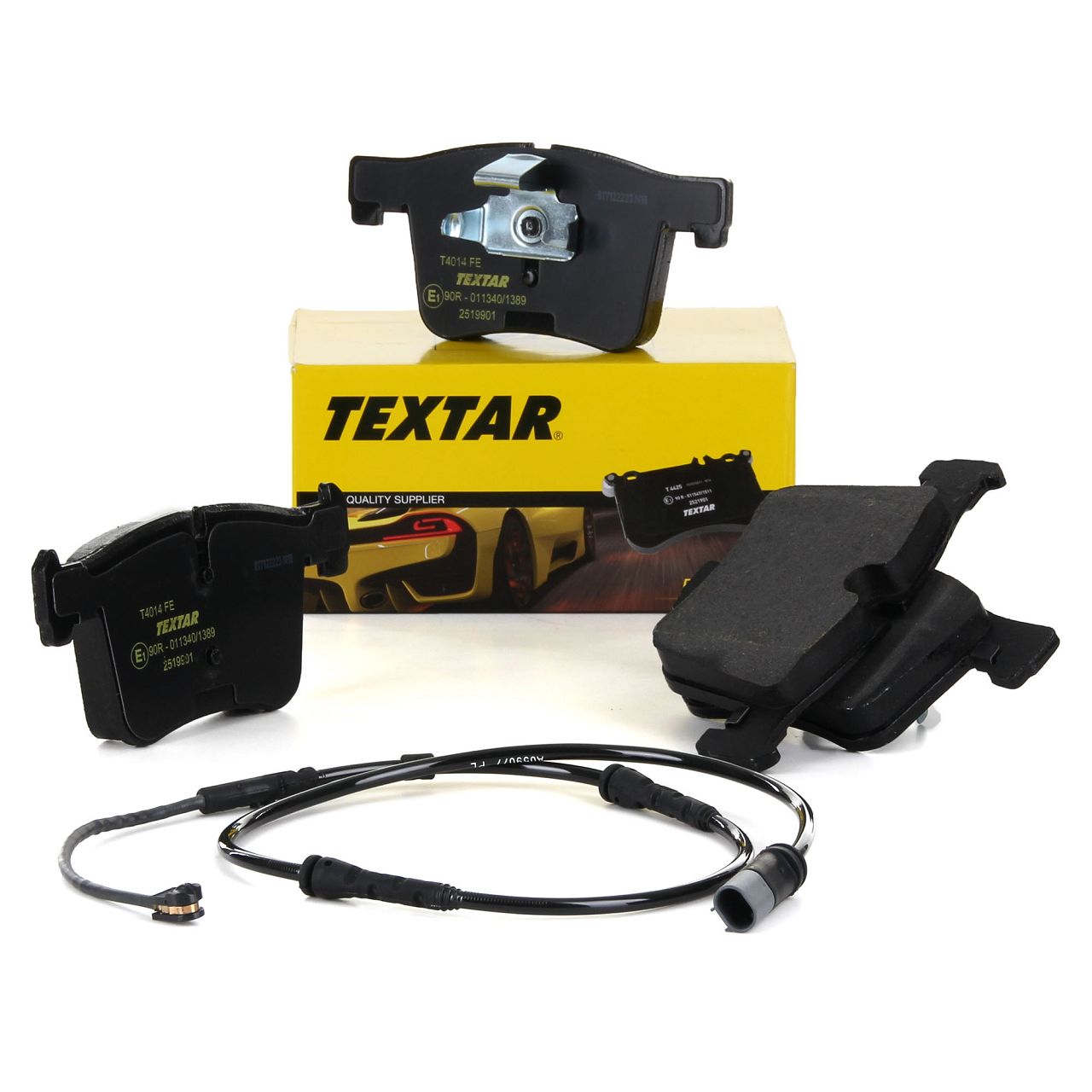TEXTAR 2519901 Тормозные колодки передние для BMW 1 (F20), 3 (F30), X3 (F25)